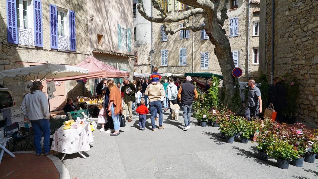 Maison De Village La Clemaline Figanières Exteriér fotografie